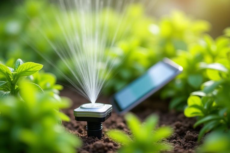 Smart irrigation and automated garden technology